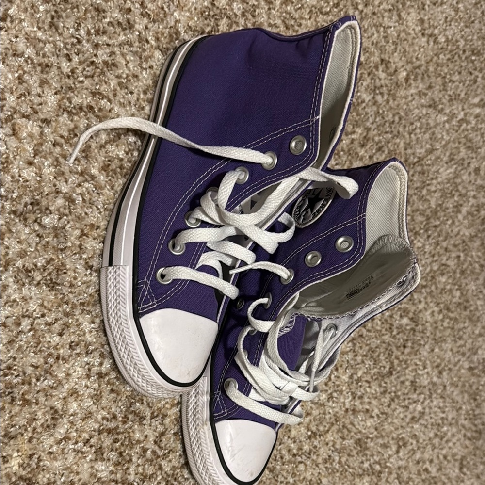 Converse Purple High-Tops
